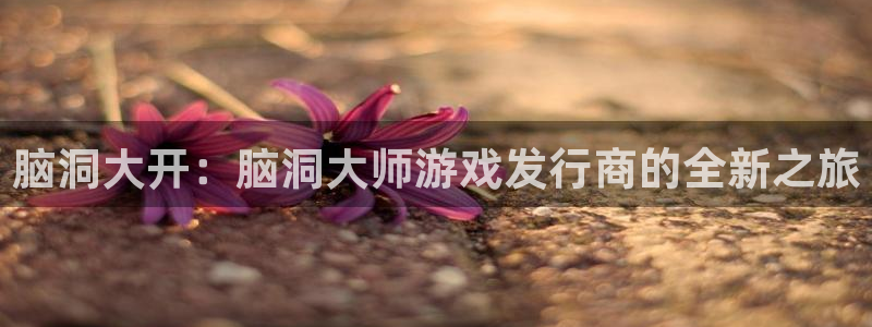 新宝GG品牌：脑洞大开：脑洞大师游戏发行商的全新之旅
